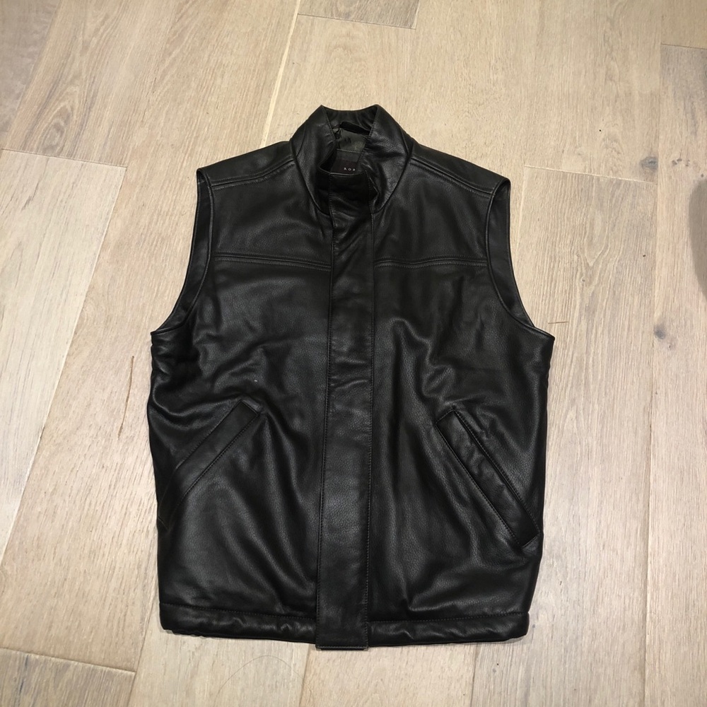 Robert Talbott Men’s Leather Vest
